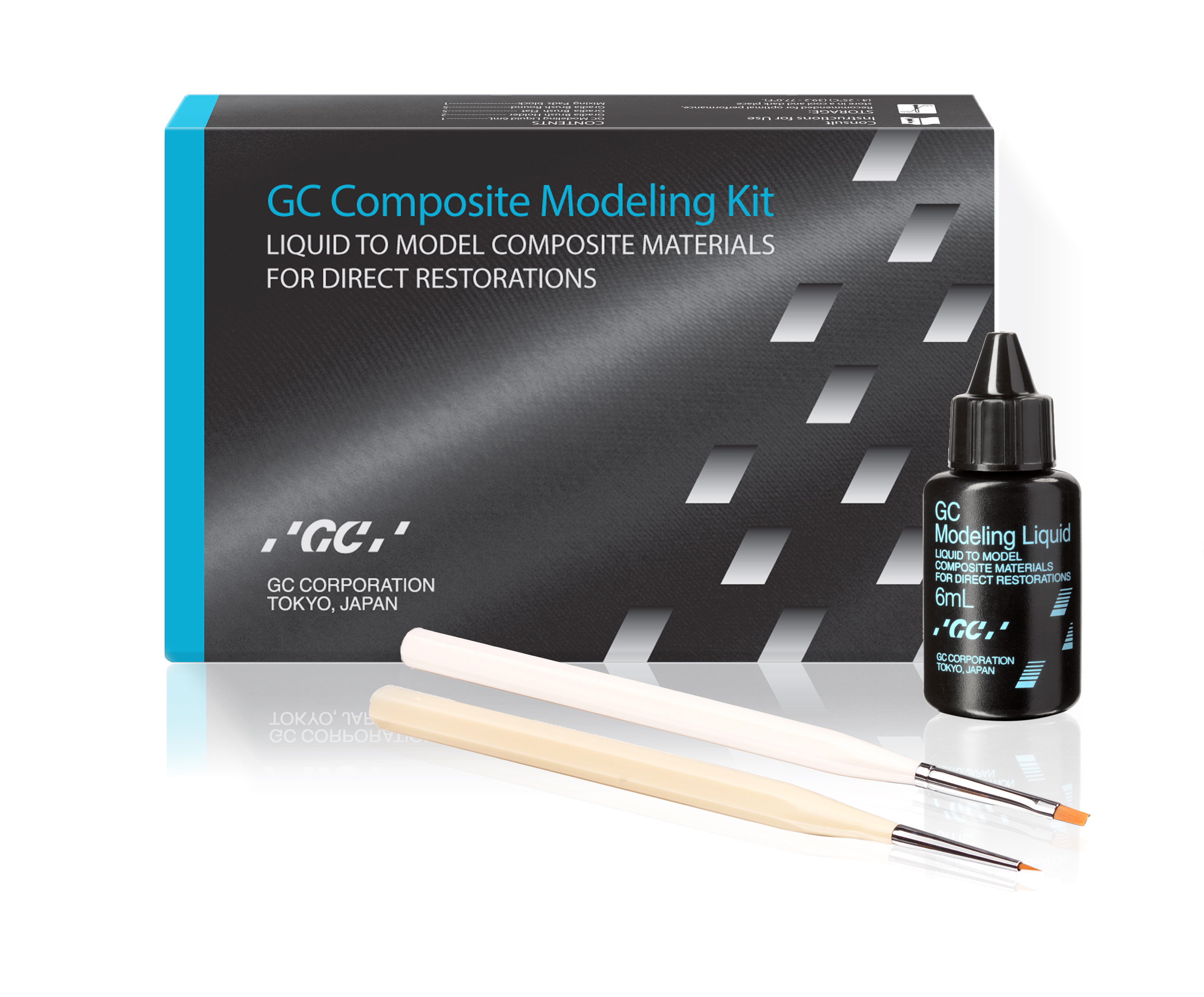 *GC Composite Modelling Kit 6ml komposiidi modelleerimise vedelik, 5+5